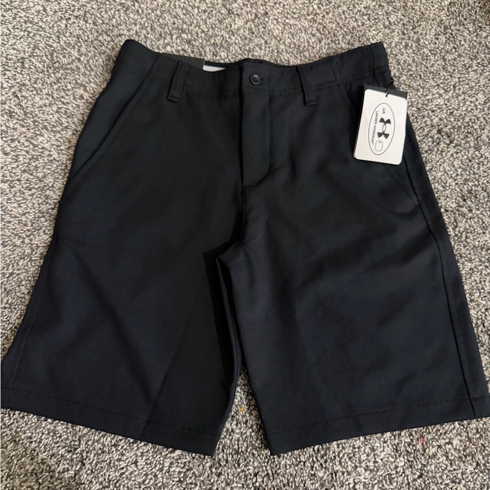 Boys Under Armour Black Shorts